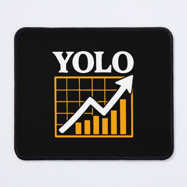 Item preview, Yolo Stock Chart Vintage Bullish Art designed and sold by LuveeTuffCo.