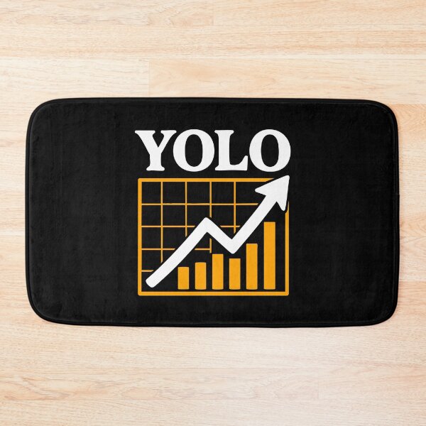 Item preview, Yolo Stock Chart Vintage Bullish Art designed and sold by LuveeTuffCo.