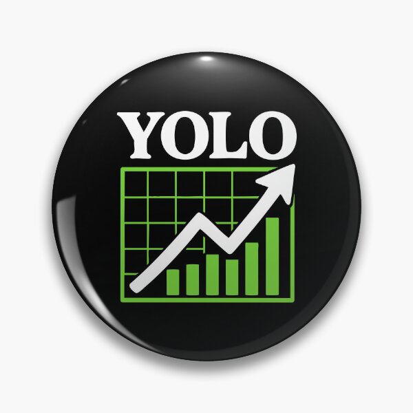 Item preview, Funny Yolo Stock Chart Bullish Icon designed and sold by LuveeTuffCo.