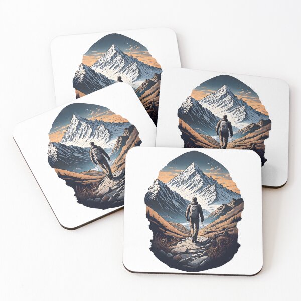 Item preview, Wanderer walking into the mountains designed and sold by Nazardes.