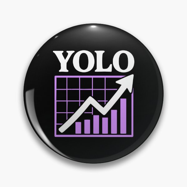 Item preview, Vintage Stock Chart Yolo Funny Icon designed and sold by LuveeTuffCo.