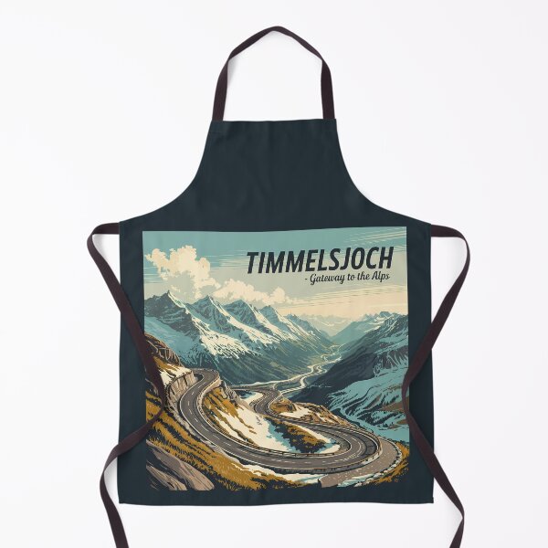 Item preview, Timmelsjoch Austria Italy Illustration Travel Badge designed and sold by KrisSidDesigns.