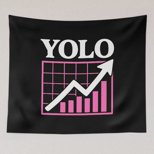 Item preview, Stock Chart Bullish Funny Yolo Art designed and sold by LuveeTuffCo.