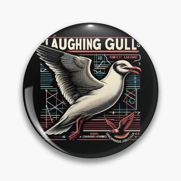 Item preview, Laughing Gull 8 designed and sold by theAVIARY7.