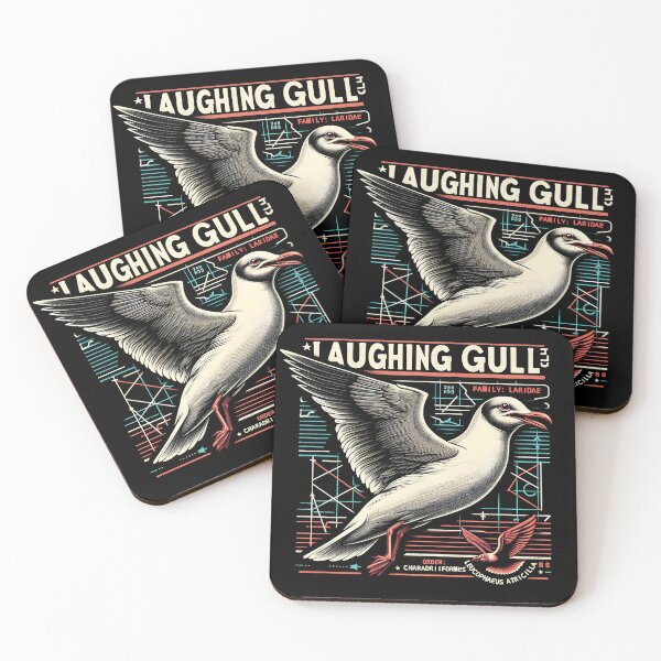 Item preview, Laughing Gull 8 designed and sold by theAVIARY7.