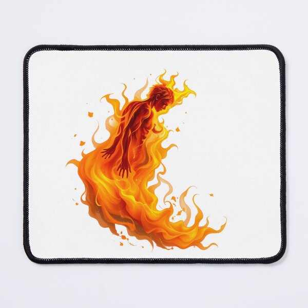 Item preview, Burning up Fiery fire Elemental Spirit Design designed and sold by latelierdechris.