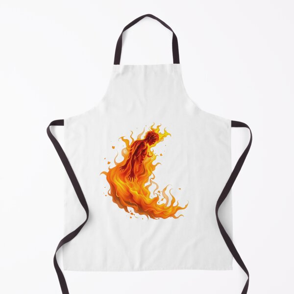 Item preview, Burning up Fiery fire Elemental Spirit Design designed and sold by latelierdechris.