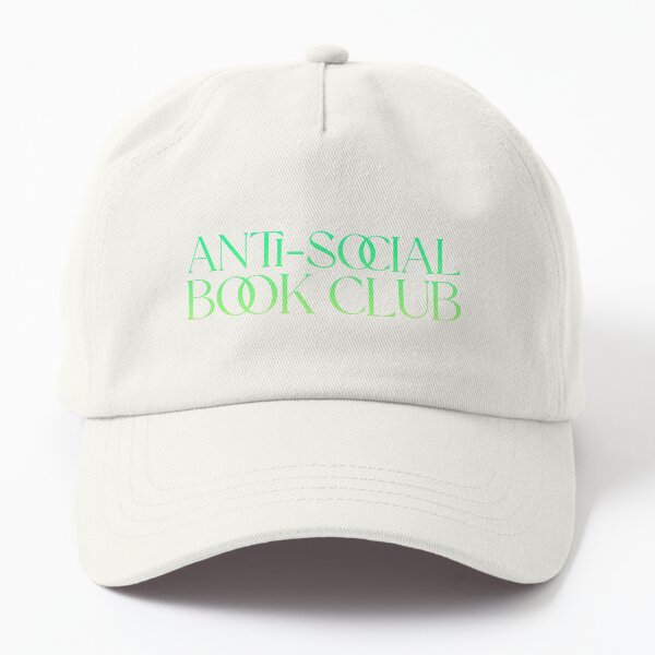 Item preview, Anti Social Book Club Green Aesthetic  designed and sold by Stickers by @molllyclare.