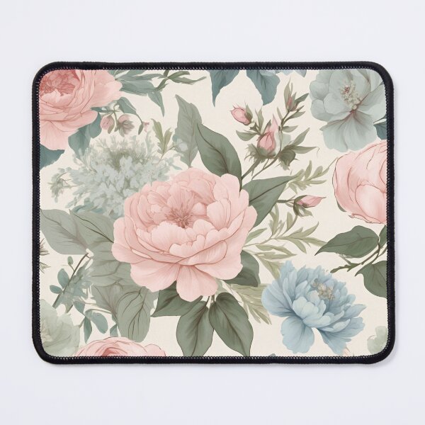 Artikelvorschau, Sanftes Aquarellblumenmuster entworfen und verkauft von eunicecreative.