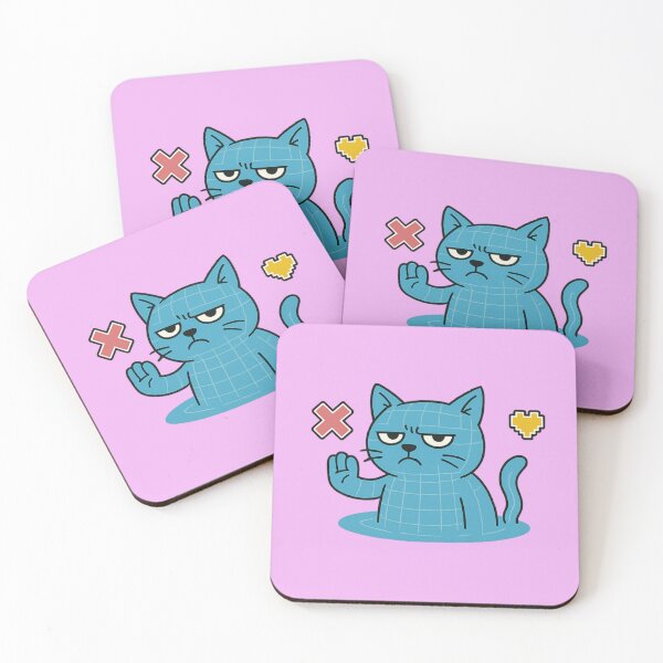 Item preview, Hologram Cat Meme Trends 2025 Funny Futuristic Design designed and sold by memememescat.