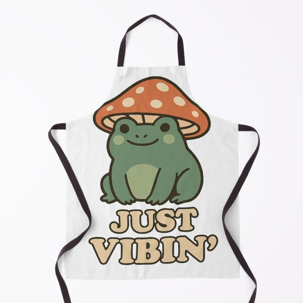 Item preview, Just Vibin' Frog – Cute Mushroom Hat Aesthetic designed and sold by JaRkowsky.