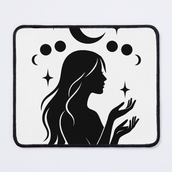 Item preview, Celestial Witchy Vibes – Moon Phases Silhouette designed and sold by JaRkowsky.