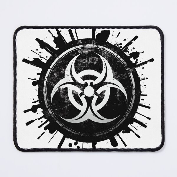 Item preview, Distressed Radioactive Biohazard Symbol Radiation Nuclear designed and sold by Minnesnowta.