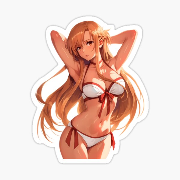 Vista previa del artículo con la obra «Waifu Asuna», diseñado y vendido por Waifu Dreamland.