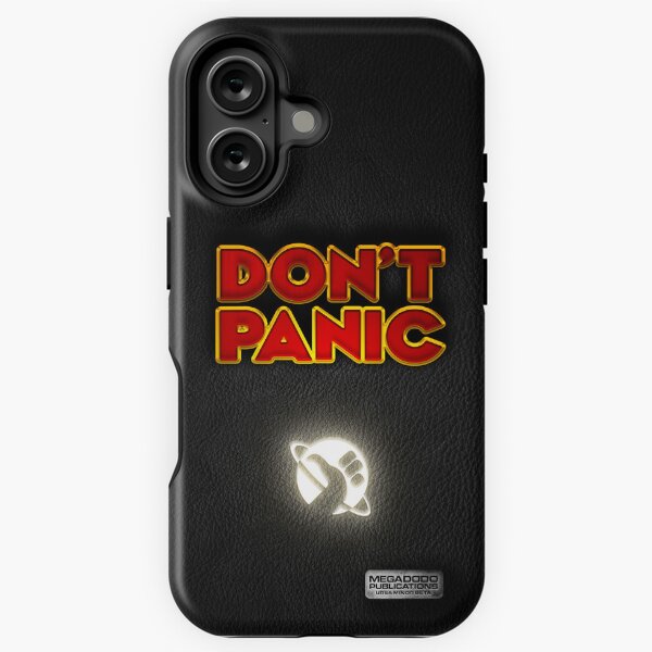 Aperçu de l'œuvre Ne paniquez pas! - Le guide de l'auto-stoppeur de la galaxie (version téléphone) créée et vendue par bonusroom.