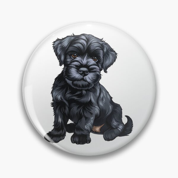 Item preview, Black Russian Terrier Puppy designed and sold by VelvetRoom.