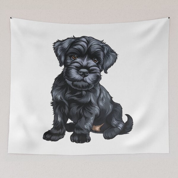 Item preview, Black Russian Terrier Puppy designed and sold by VelvetRoom.