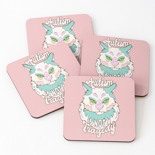 Item preview, El autismo no es una tragedia, gato. designed and sold by crestfallenmermaid.