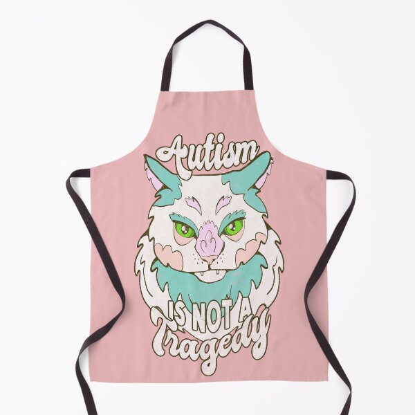 Item preview, Autism is not a tragedy cat designed and sold by crestfallenmermaid.