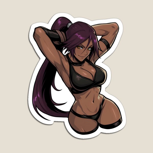 Vista previa del artículo con la obra «Waifu Yoruichi», diseñado y vendido por Waifu Dreamland.