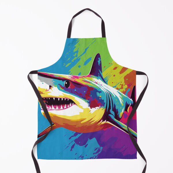 Item preview, Shark Popart designed and sold by RedHandedOD.