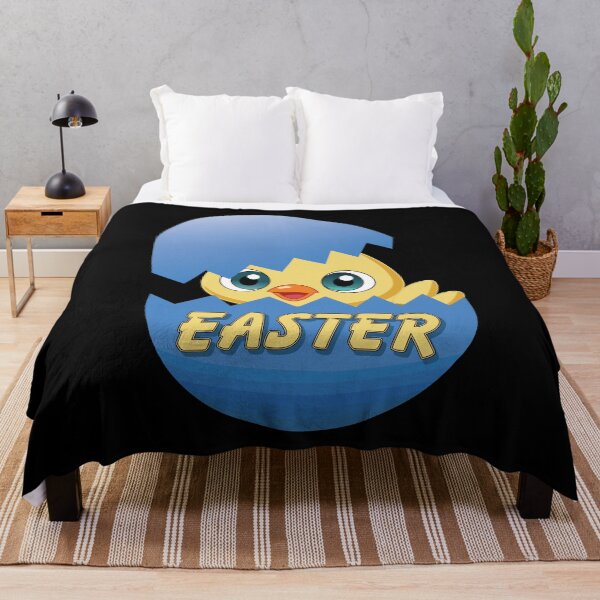 Item preview, HAPPY EASTER CHICK - EASTER TEXT - CUTE CHICKEN - EGG designed and sold by Gihan-Design.
