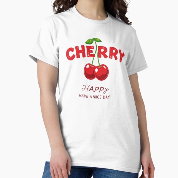 Item preview, Vintage Cherry Graphic Tee - Retro Summer Top for Women designed and sold by FarihMerch.