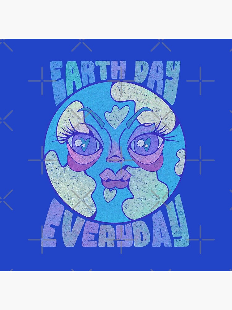 Thumbnail 2 of 2, Tote Bag, earth day everyday v2 designed and sold by manniemoonstone.