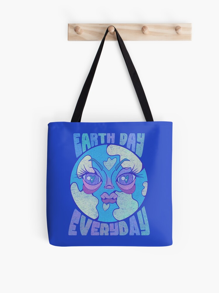 Thumbnail 1 of 2, Tote Bag, earth day everyday v2 designed and sold by manniemoonstone.