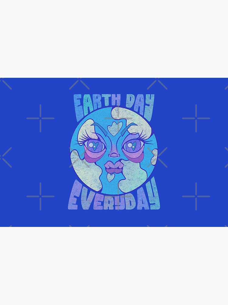 Thumbnail 4 of 4, Zipper Pouch, earth day everyday v2 designed and sold by manniemoonstone.