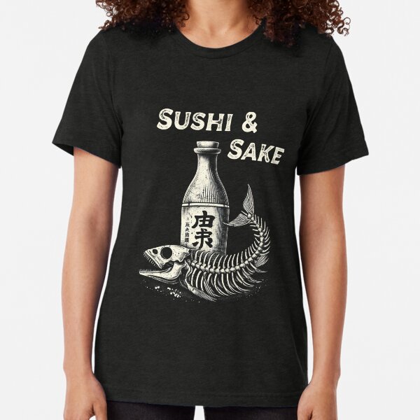 Artikel-Vorschau von Klassisches japanisches Sake-T-Shirt, Sushi- und Sake-T-Shirt, Vintage-Sake-T-Shirt, Retro-Sake-T-Shirt, Silent Creek-T-Shirts, designt und verkauft von Silent-Creek.