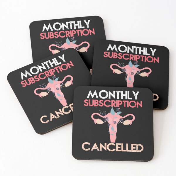 Item preview, Monthly Subscription Cancelled hysterectomy designed and sold by EanayarDesigns.