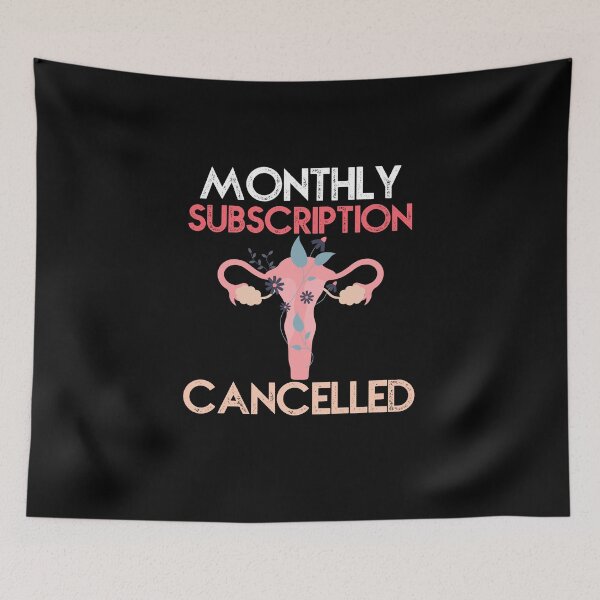 Item preview, Monthly Subscription Cancelled hysterectomy designed and sold by EanayarDesigns.