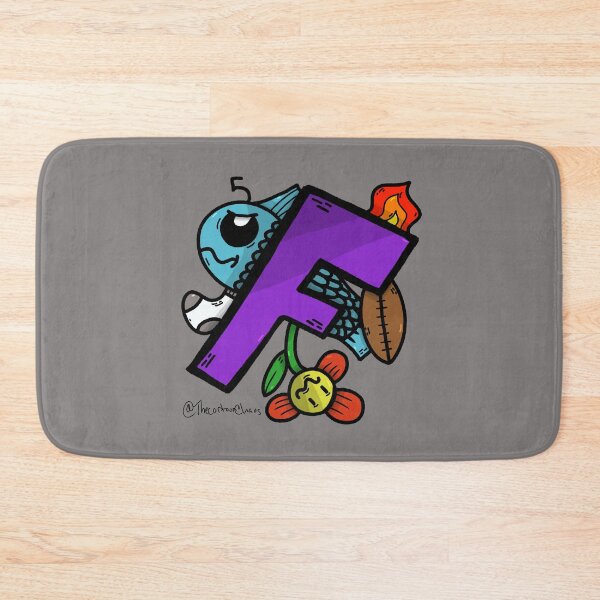 Item preview, Letter F designed and sold by TheCartoonChaos.