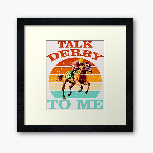 Item preview, Talk derby to me funny horse racings lovers gifts 2025 designed and sold by erozzz.