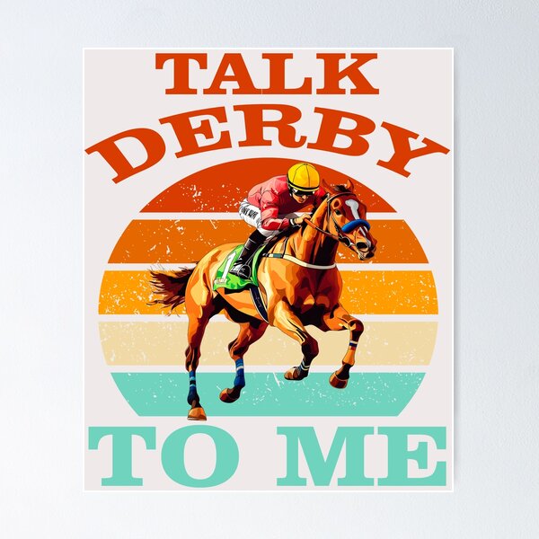 Item preview, Talk derby to me funny horse racings lovers gifts 2025 designed and sold by erozzz.