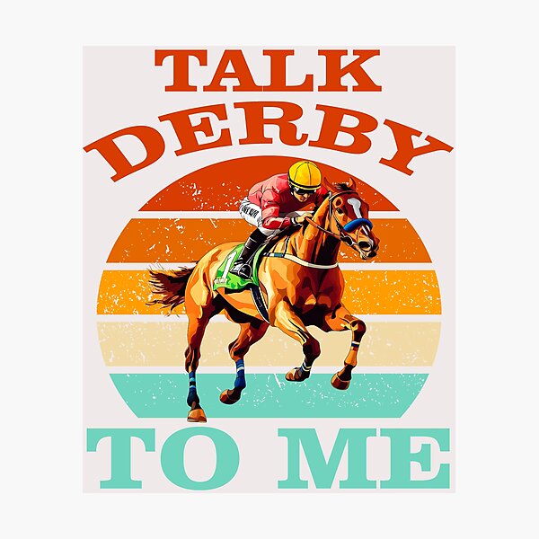 Item preview, Talk derby to me funny horse racings lovers gifts 2025 designed and sold by erozzz.