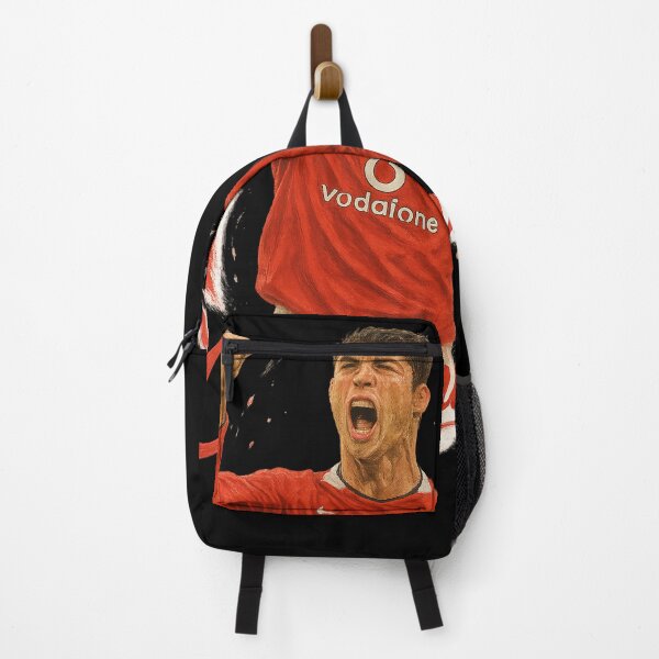 Item preview, Young Cristiano Ronaldo Man United Art – Rising Soccer Legend Tribute designed and sold by VintageVibes Co..