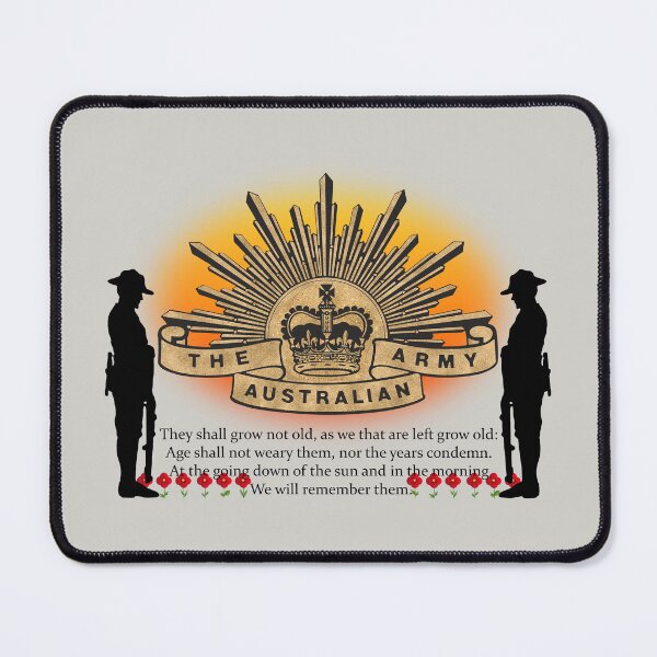 Item preview, Anzac Day Australian Army designed and sold by rainsdesigns.