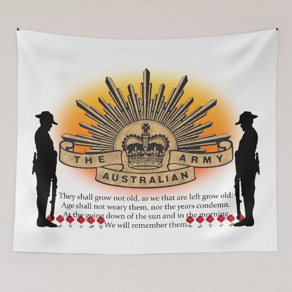 Item preview, Anzac Day Australian Army designed and sold by rainsdesigns.