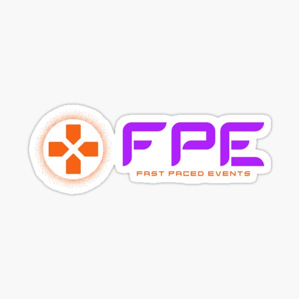 Item preview, Fast Paced Events Full Color Logo designed and sold by AmberCyprian.