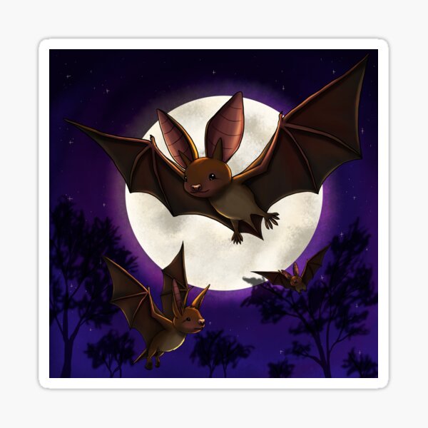 Item preview, Three Bats designed and sold by JeMiChi Art.