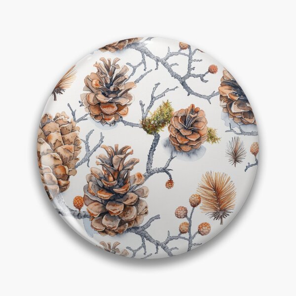 Item preview, Pine Cone and Branch Scatter designed and sold by NTGUILTY.