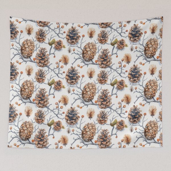 Item preview, Pine Cone and Branch Scatter designed and sold by NTGUILTY.
