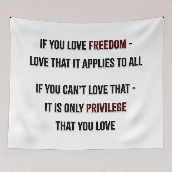 Item preview, If you love freedom, love that it applies to all designed and sold by Signs for Dark Times.