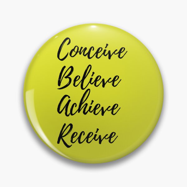 Item preview, Conceive Believe Achieve Receive | Light designed and sold by SteadyBunny.