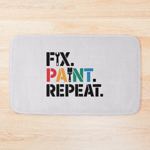 Item preview, Fix. Paint. Repeat. designed and sold by Jollys-ArtShop.