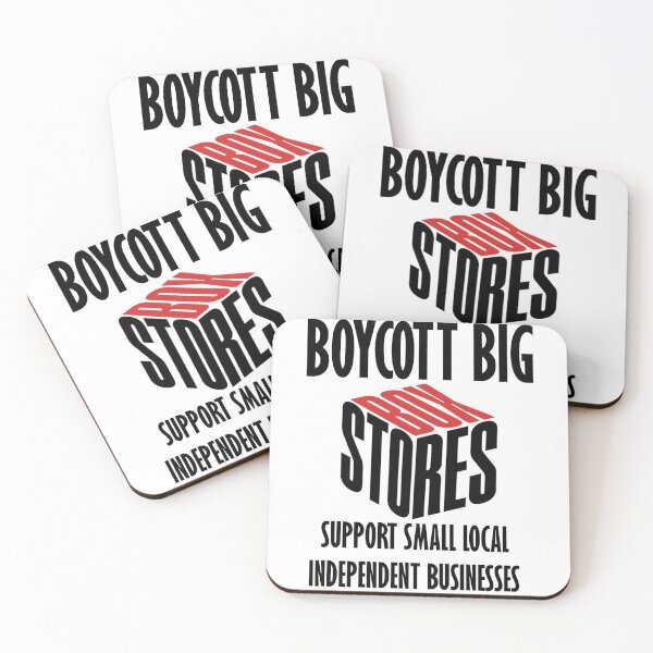 Item preview, Boycott Big Box Stores. designed and sold by lightnshadow1.