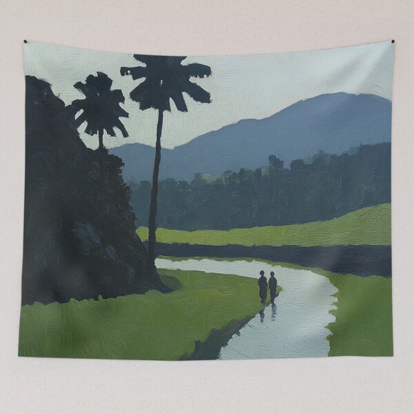 Item preview, Kerala | Post-impressionist painting style designed and sold by ComicsFactory.