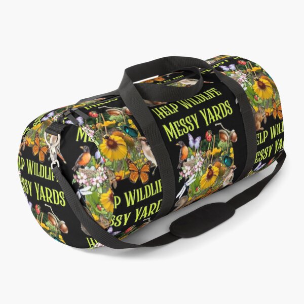Item preview, Messy Yards Help Wildlife Butterflies Pollinator Wildflowers Colorful Design designed and sold by EarthArtDesigns.